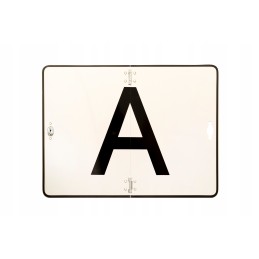 Folding board, 400x300mm, reflective, with lagging