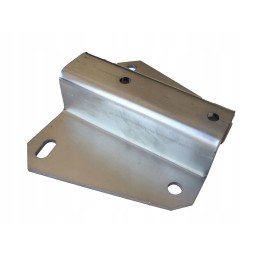 Drawbar connector v ball hitch plate drawbar eyes