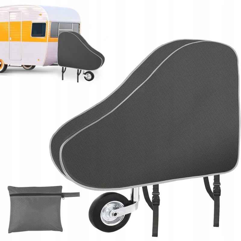 Universal cover for trailer hitch drawbar 90x62cm with bag