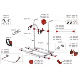 Carry bike rack holder fiamma rack holder