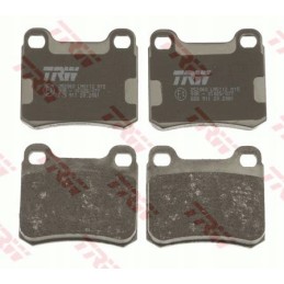 Brake pads Mercedes tyl w124 201