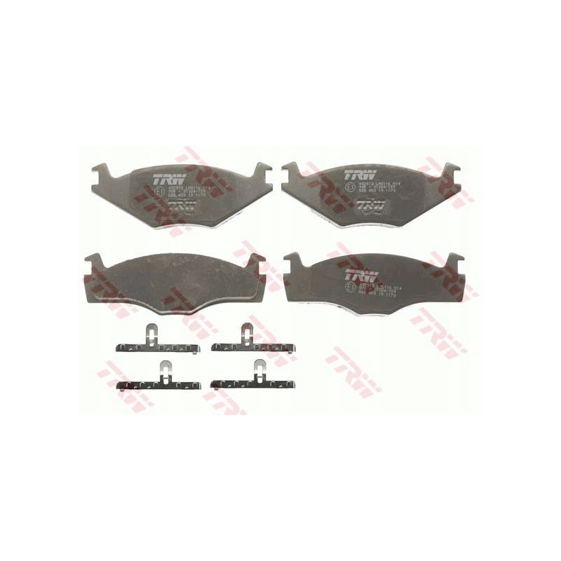 Ham pads vw front golf jetta p