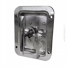 Stainless steel handle with lock 120x90x50