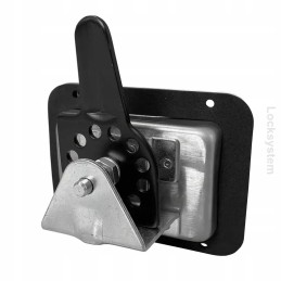 Stainless steel handle with lock 120x90x50