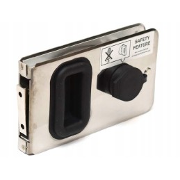 Southco flush stainless steel sliding door lock