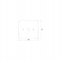 Rear lamp assembly 3 segment LP rear lamp assembly