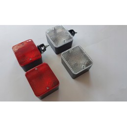 Reversing lamp, rear trailer, tow truck, car