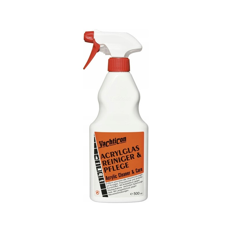 yachticon acrylic glass cleaning liquid 500 ml