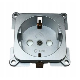 230v c line silver socket in wa