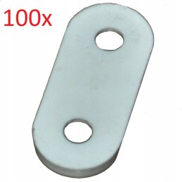 Plastic tarpaulin guide washer 20mm 100 pcs