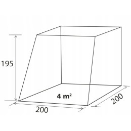 Tent for the tailgate of a camper van, escape brunner van