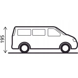 Tent for the tailgate of a camper van, escape brunner van