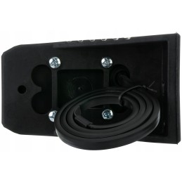 White DPT15 LED marker lamp with holder and cable