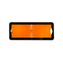 ADR board, vertically folded, small, 300x120, laminated