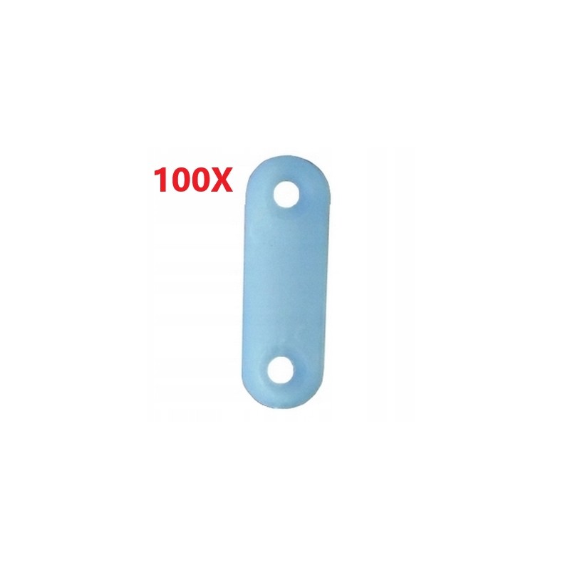 Plastic tarpaulin guide washer 34mm 100 pcs