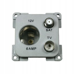 Tourist 12v ant tv sat socket for ha trailer
