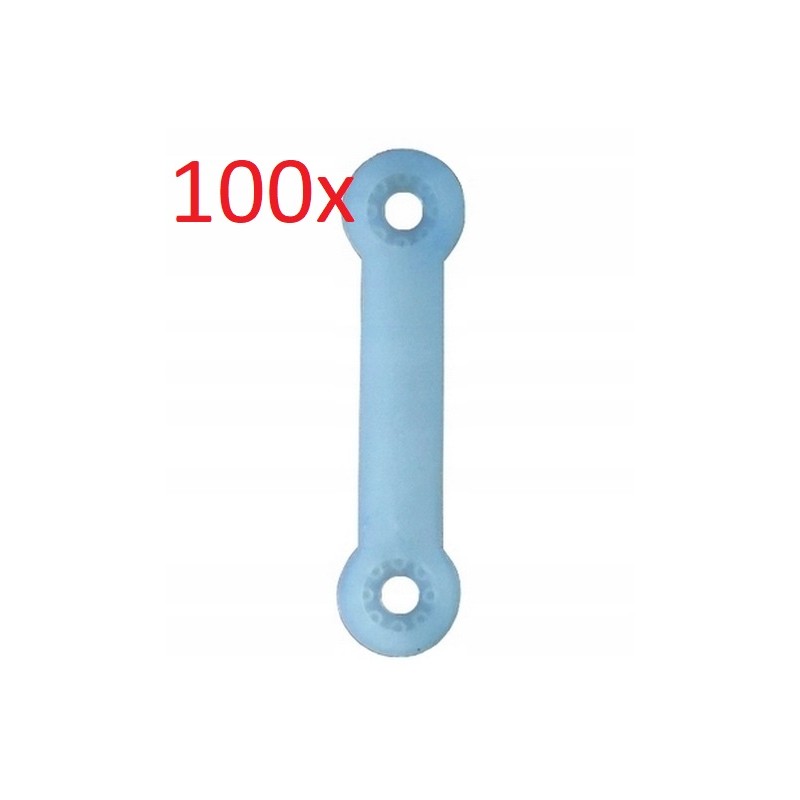 Plastic tarpaulin guide washer 51mm 100 pcs