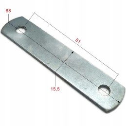 Metal tarpaulin guide washer 51mm 100 pcs