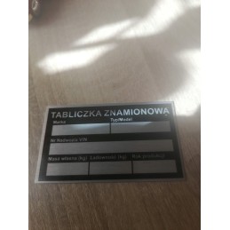 UK english nameplate break in price