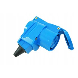 Angle plug power supply adapter cee adapter 230v 16a haba trailer