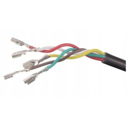 Ready-made trailer wiring harness with 13pin 7 12v plug, 2x7m cable