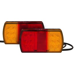 Aspoeck combined rear lamp, 4-function universal