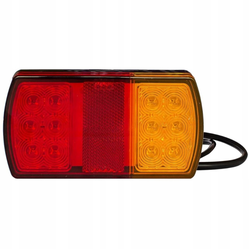 Fabrilcar by aspoeck combined rear lamp, 4 functions