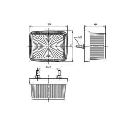 Marker bulb lamp lo 209 5 pieces