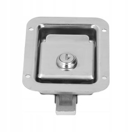 Lock for the entrance door to the trailer