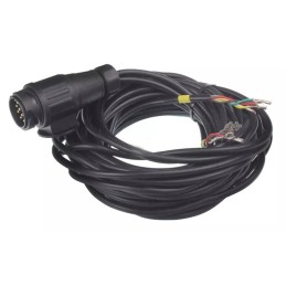Ready-made trailer wiring harness with 13pin 7 12v plug, 2x9m cable