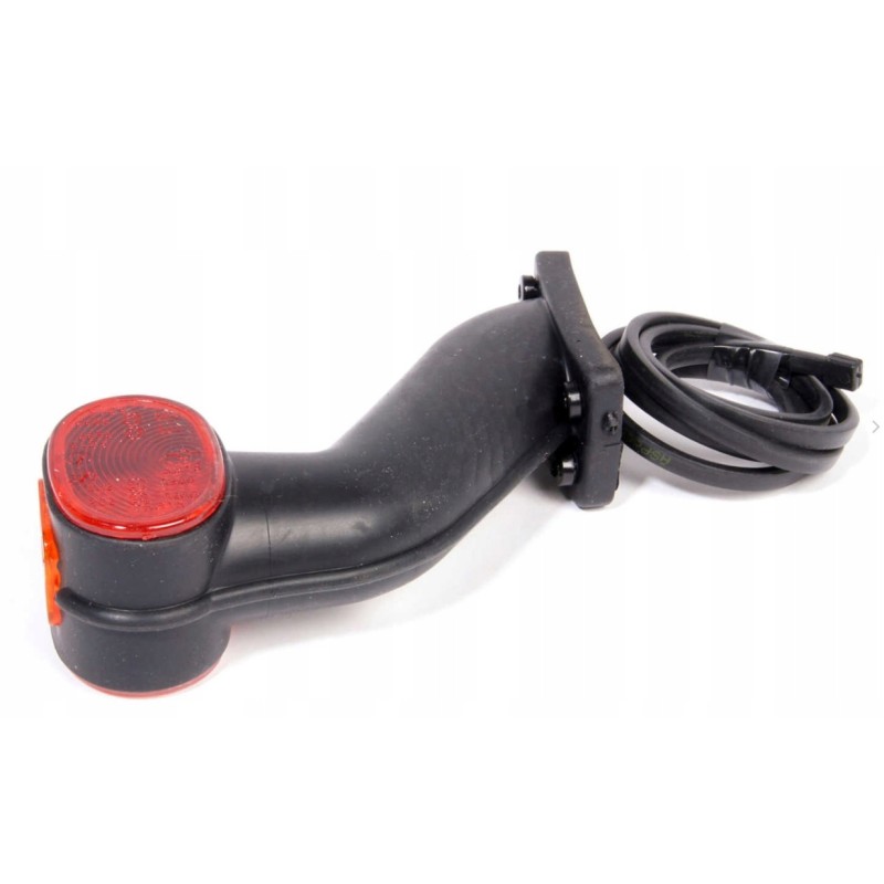 Lamp outline white red right aspock brenderup