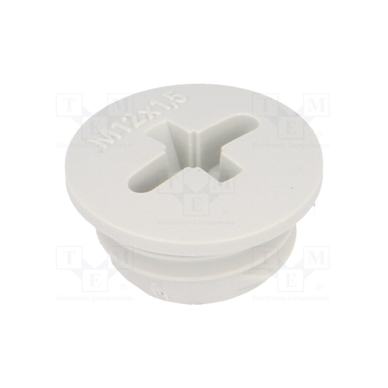 5 pcs x LAPP - 52006600 - Stopper, M12, 1.5, IP54, polyamide, light grey, SKINDICHT®, 6mm