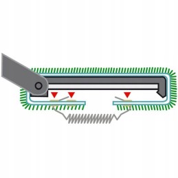 Entrance step doormat in a Fiamma camper