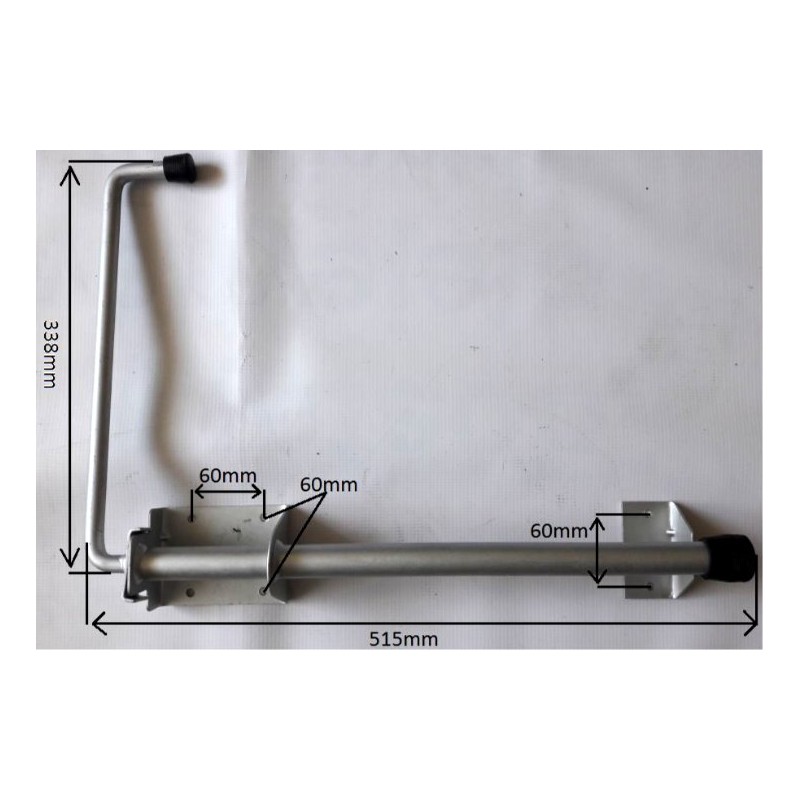New trailer door holder and refrigerator door lock