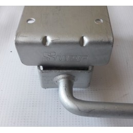 New trailer door holder and refrigerator door lock