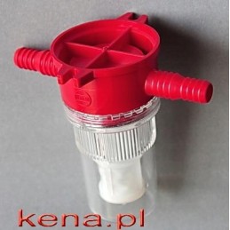Particulate water filter pump protection