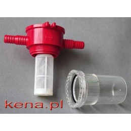 Particulate water filter pump protection