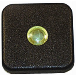 Light switch button, presto diode, brown