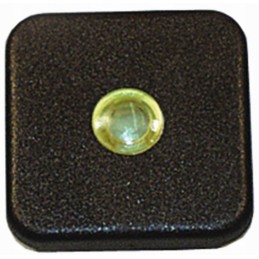 Light switch button, presto diode, brown