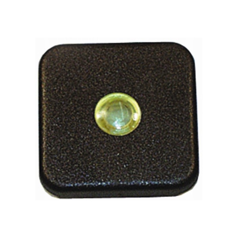 Light switch button, presto diode, brown