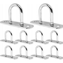 Rigid tarpaulin rope holder 35mm, set of 10 pcs