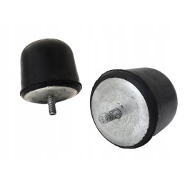 Rubber bumper bumper screw M10 trailer spring o.w