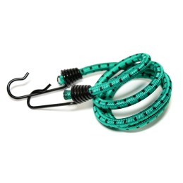 Rubber rope expander hook, length 200cm, green