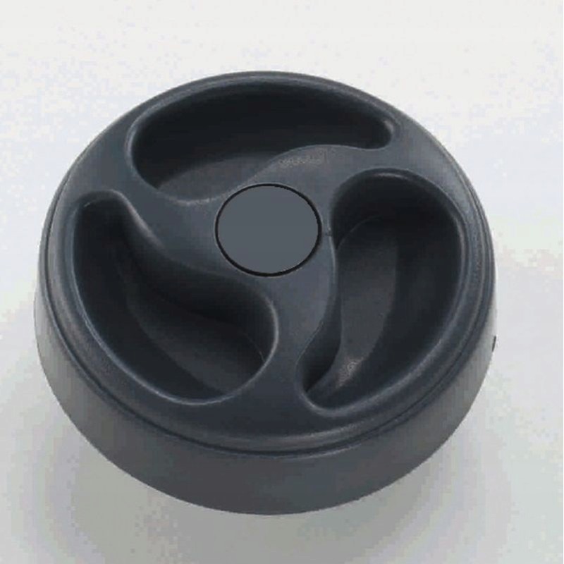 Water or fuel filler cap without cylinder and keys
