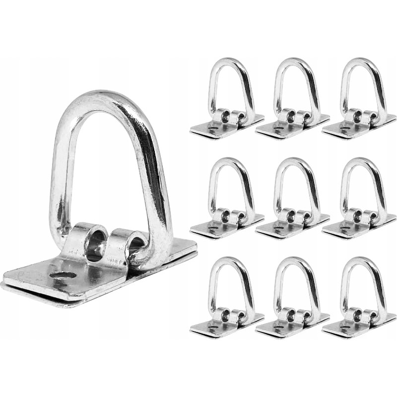 Horizontal curtain holder h 25, set of 10 pcs