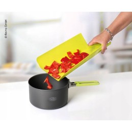 Folding cutting board camp4 34x22 cm green