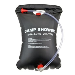 Tourist solar shower 20l for camping and camping