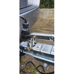Lock insert, trailer security, al-wheel