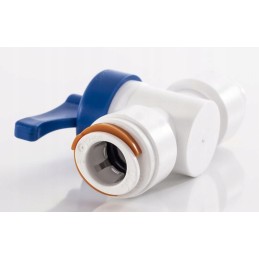 Short cut-off valve for water 12 mm carbest