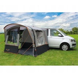 Inflatable tent for San Marino Eurotrail car